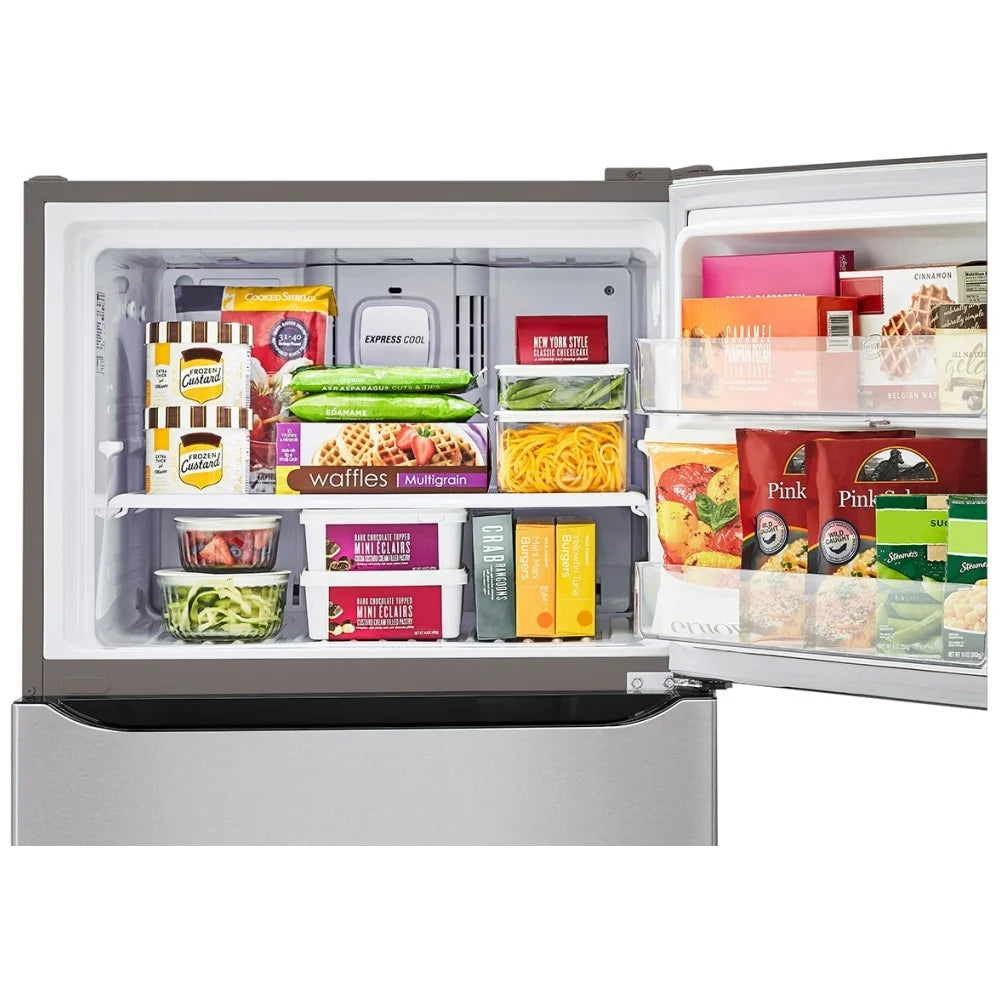 LG 20 pi³ Réfrigérateur à congélateur supérieur – Modèle LTCS20020S - Neuf/Boîte ouverte