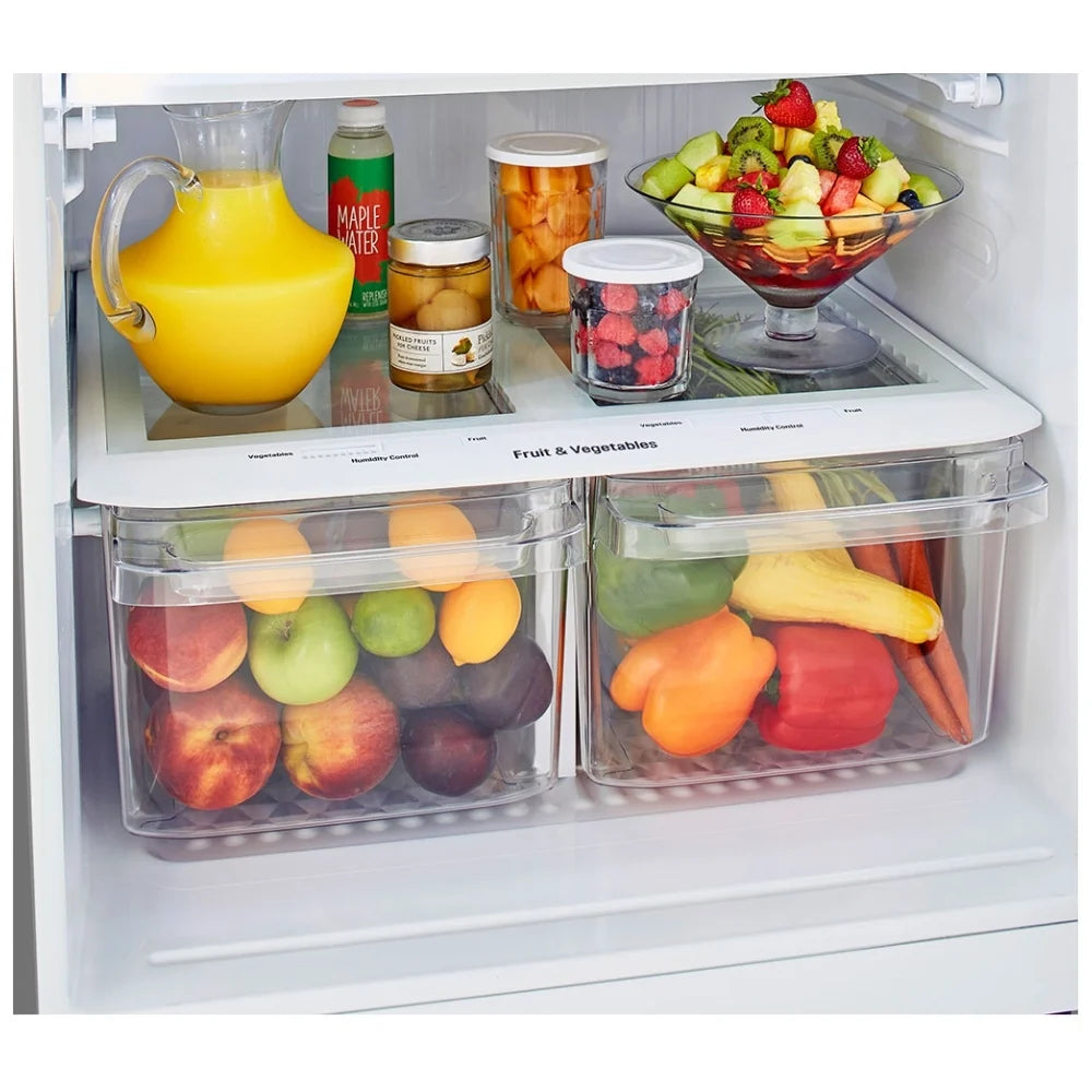 LG 20 pi³ Réfrigérateur à congélateur supérieur – Modèle LTCS20020S - Neuf/Boîte ouverte