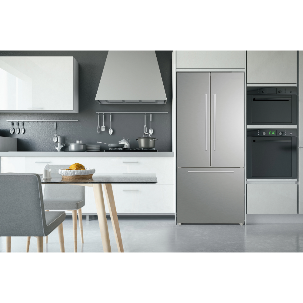 Marathon 18 pi³ Réfrigérateur Inox à Portes Françaises – Modèle MFF180SSFD-1