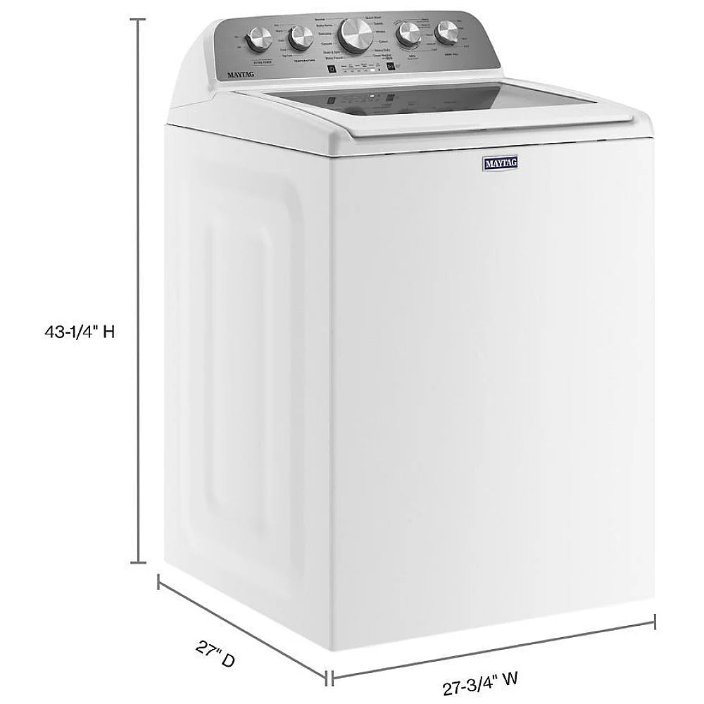 Maytag 4,8 pi³ Laveuse à chargement par le haut – Modèle MVW5430MW