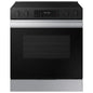 Samsung 30 po Cuisinière électrique encastrable (slide-in), capacité 6,3 pi³, finition acier inoxydable