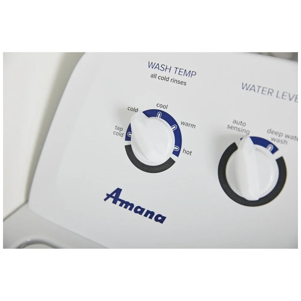Amana Ensemble laveuse et sécheuse – Modèles NTW4519JW / YNED4655EW - Blanc - Neuf/Boîte ouverte