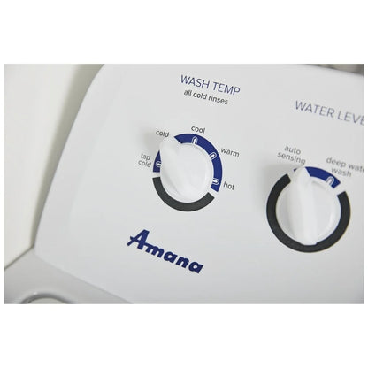 Amana Ensemble laveuse et sécheuse – Modèles NTW4519JW / YNED4655EW - Blanc - Neuf/Boîte ouverte