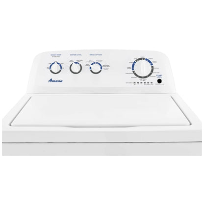 Amana Ensemble laveuse et sécheuse – Modèles NTW4519JW / YNED4655EW - Blanc - Neuf/Boîte ouverte