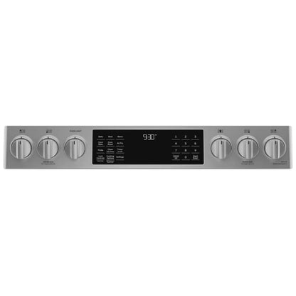 GE Profile 30-inch Slide-In Gas Range with Convection – Model PCGS930YPFS
