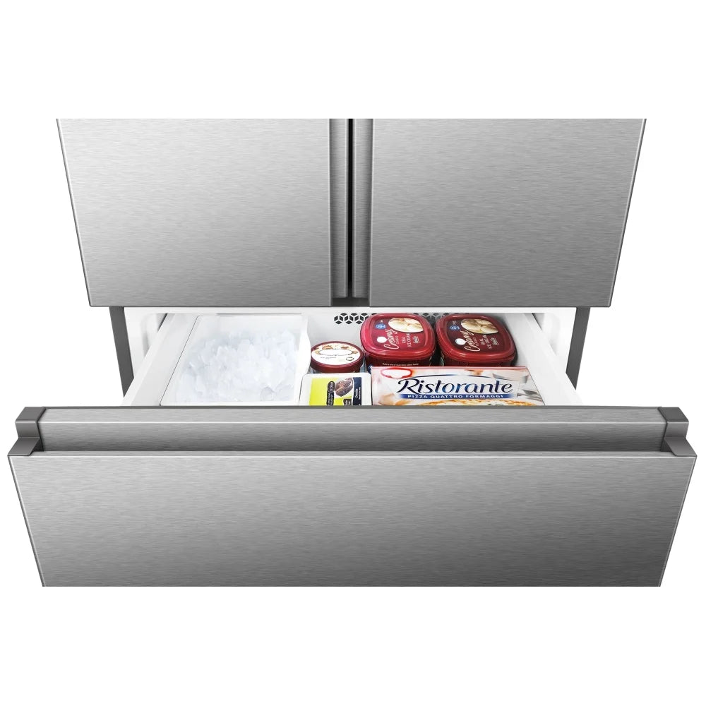 Hisense 32″ PureFlat French Door Refrigerator 22.1 cu. ft. – Model RF22B3FSE