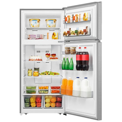 Hisense 30″ Top Freezer Refrigerator 18 cu. ft. – Model RT18A2FSD