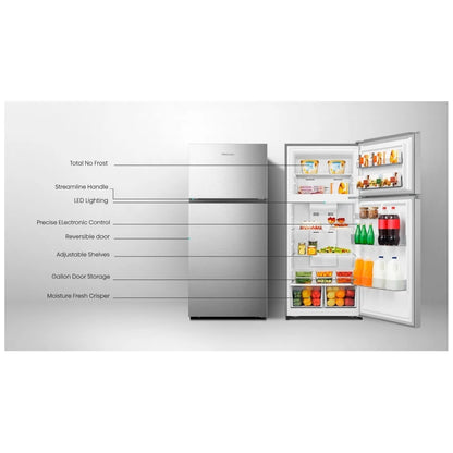 Hisense 30″ Top Freezer Refrigerator 18 cu. ft. – Model RT18A2FSD