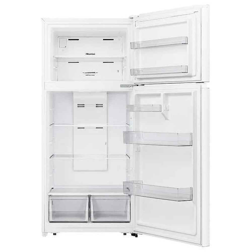 Hisense 30″ Top Freezer Refrigerator 18 cu. ft. – Model RT18A2FWD