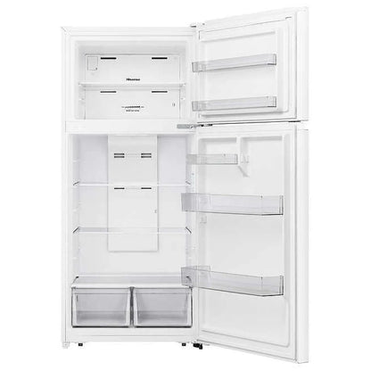 Hisense 30″ Top Freezer Refrigerator 18 cu. ft. – Model RT18A2FWD