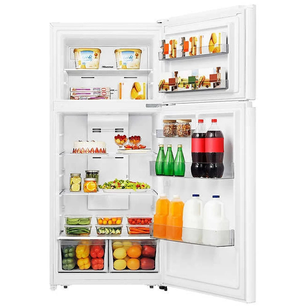Hisense 30″ Top Freezer Refrigerator 18 cu. ft. – Model RT18A2FWD