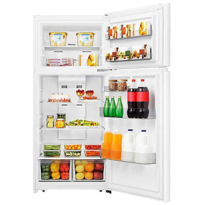 Hisense 30″ Top Freezer Refrigerator 18 cu. ft. – Model RT18A2FWD