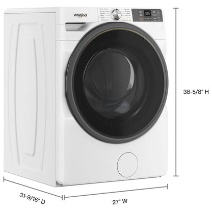 Whirlpool 4,5 pi³ Laveuse frontale – Modèle WFW4720RW