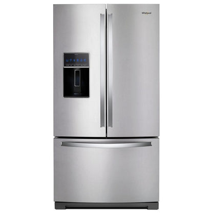 Whirlpool 26,8 pi³ Réfrigérateur à portes françaises – Modèle WRF767SDHZ