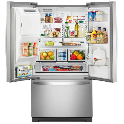 Whirlpool 26,8 pi³ Réfrigérateur à portes françaises – Modèle WRF767SDHZ