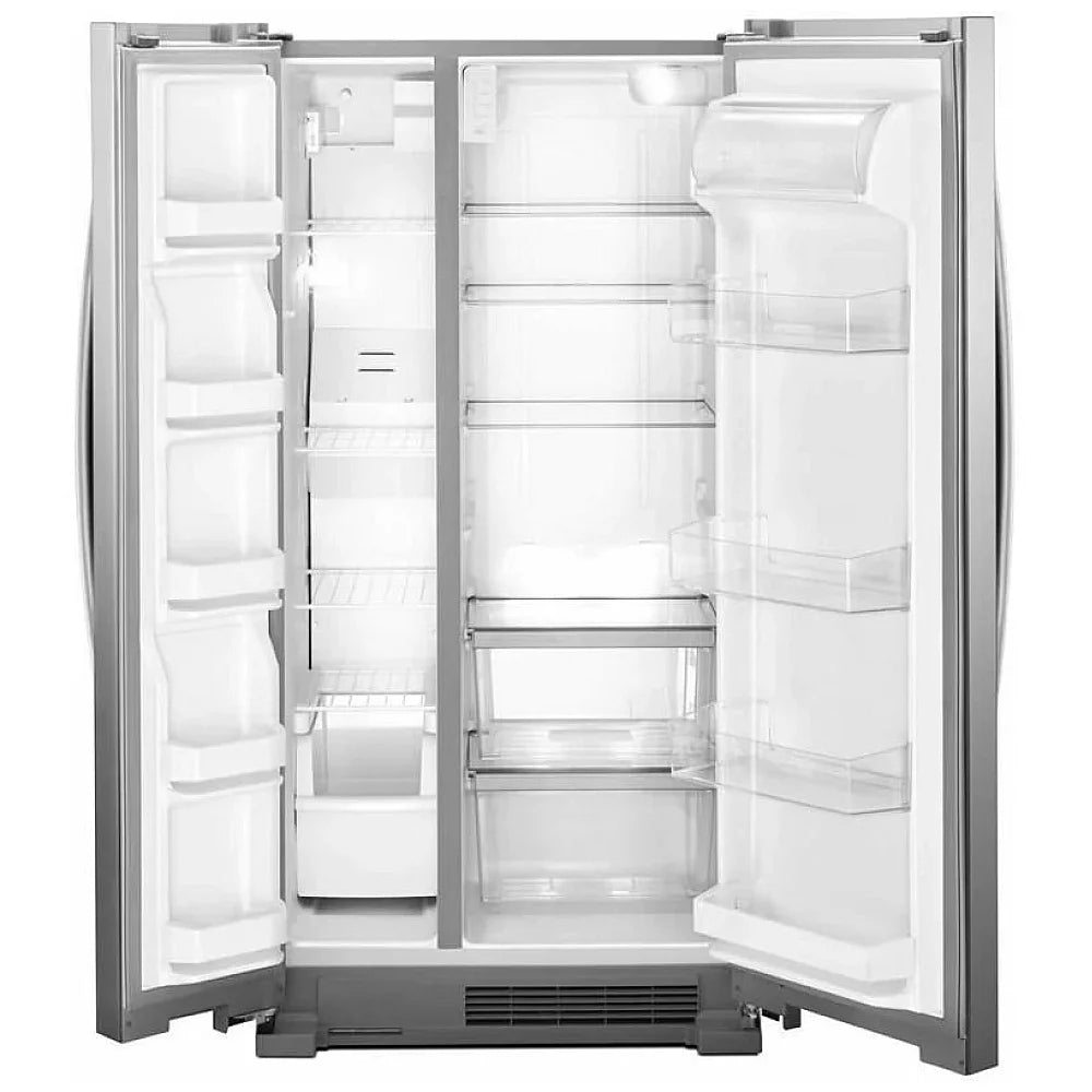 Whirlpool 21,4 pi³ Réfrigérateur Côte-à-Côte Inox – Modèle WRS312SNHM
