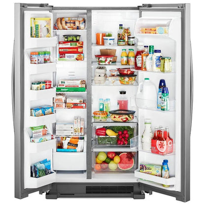Whirlpool 25,1 pi³ Réfrigérateur côte-à-côte – Modèle WRS315SNHM