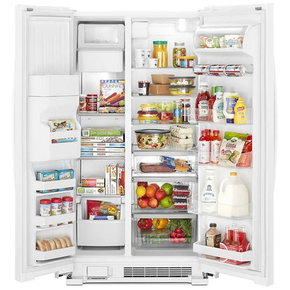 Whirlpool 24,6 pi³ Réfrigérateur côte à côte – Modèle WRS325SDHZ