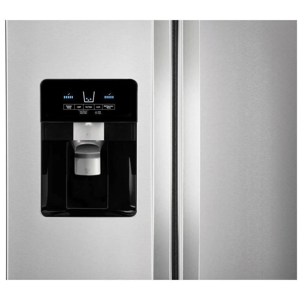 Whirlpool 25,4 pi³ Réfrigérateur côte à côte – Modèle WRS335SDHM