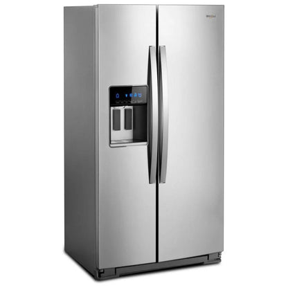 Whirlpool 20,6 pi³ Réfrigérateur côte à côte profondeur comptoir – Modèle WRS571CIHZ