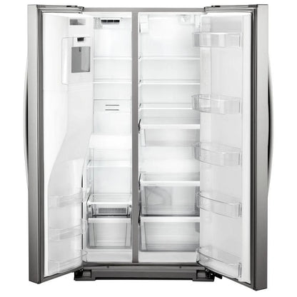 Whirlpool 20,6 pi³ Réfrigérateur côte à côte profondeur comptoir – Modèle WRS571CIHZ