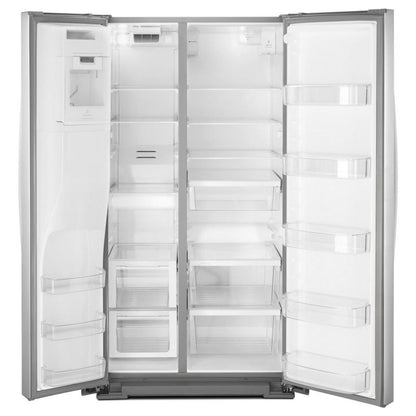Whirlpool 28,5 pi³ Réfrigérateur côte à côte profondeur standard – Modèle WRS588FIHZ