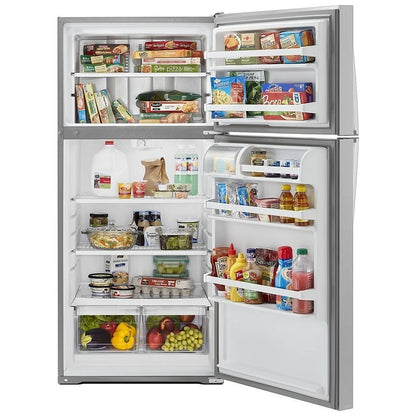 Whirlpool 14 cu. ft. Top Freezer Refrigerator – Model WRT134TFDM – New/Open Box