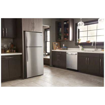 Whirlpool 14 cu. ft. Top Freezer Refrigerator – Model WRT134TFDM – New/Open Box