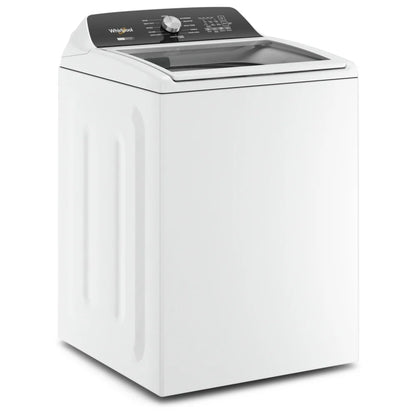 Whirlpool 4,7 pi³ Laveuse à chargement par le haut avec agitateur – Modèle WTW5057LW