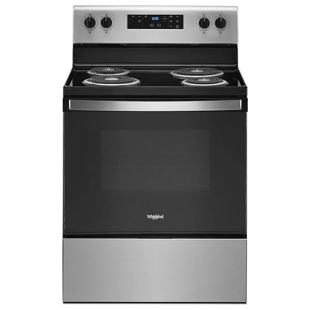 Whirlpool 4,8 pi³ Cuisinière électrique 30 po – Modèle YWFC315S0JS - Acier inoxydable - Neuf/Boîte ouverte