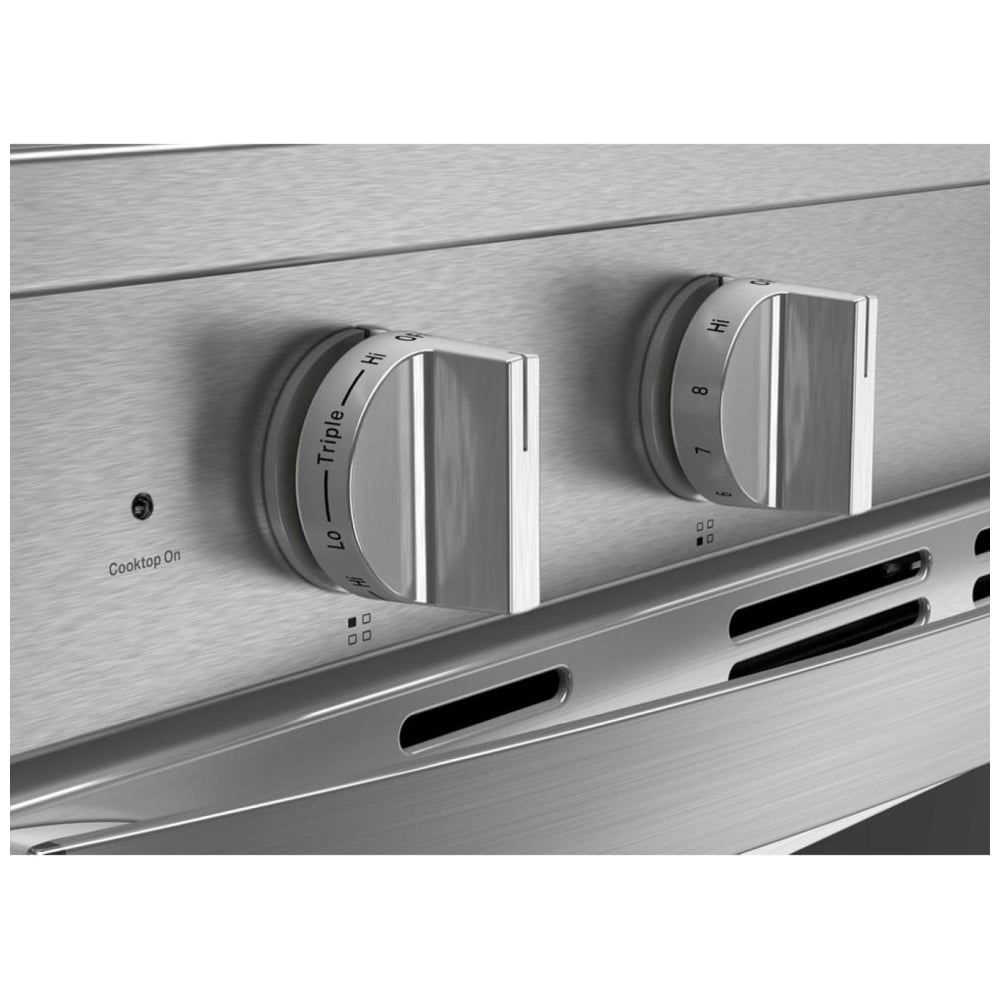 Whirlpool 30 po Cuisinière électrique encastrable à convection véritable, capacité 6,4 pi³, finition acier inoxydable