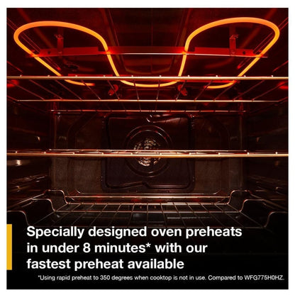 Maytag 30 po Cuisinière électrique encastrable à convection véritable, capacité 5,3 pi³, finition acier inoxydable