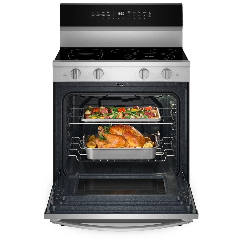 Whirlpool 30 po Cuisinière électrique encastrable à convection véritable, capacité 6,4 pi³, finition acier inoxydable