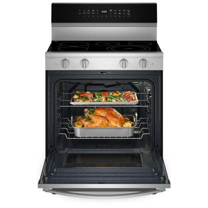 Whirlpool 30 po Cuisinière électrique encastrable à convection véritable, capacité 6,4 pi³, finition acier inoxydable