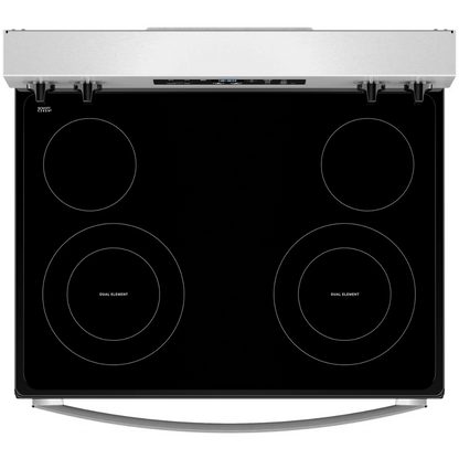 Whirlpool 30″ Cuisinière électrique autoportante 5,3 pi³ – Modèle WFES3030RS