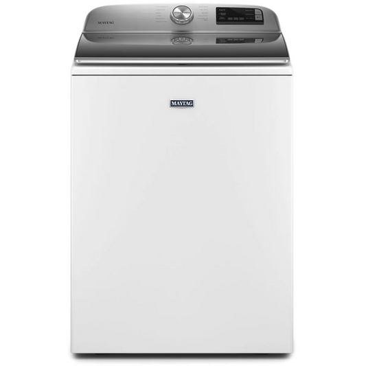 Maytag 5,2 pi³ Laveuse à chargement par le haut avec Wi-Fi – Modèle MVW6230RHW - Boîte ouverte