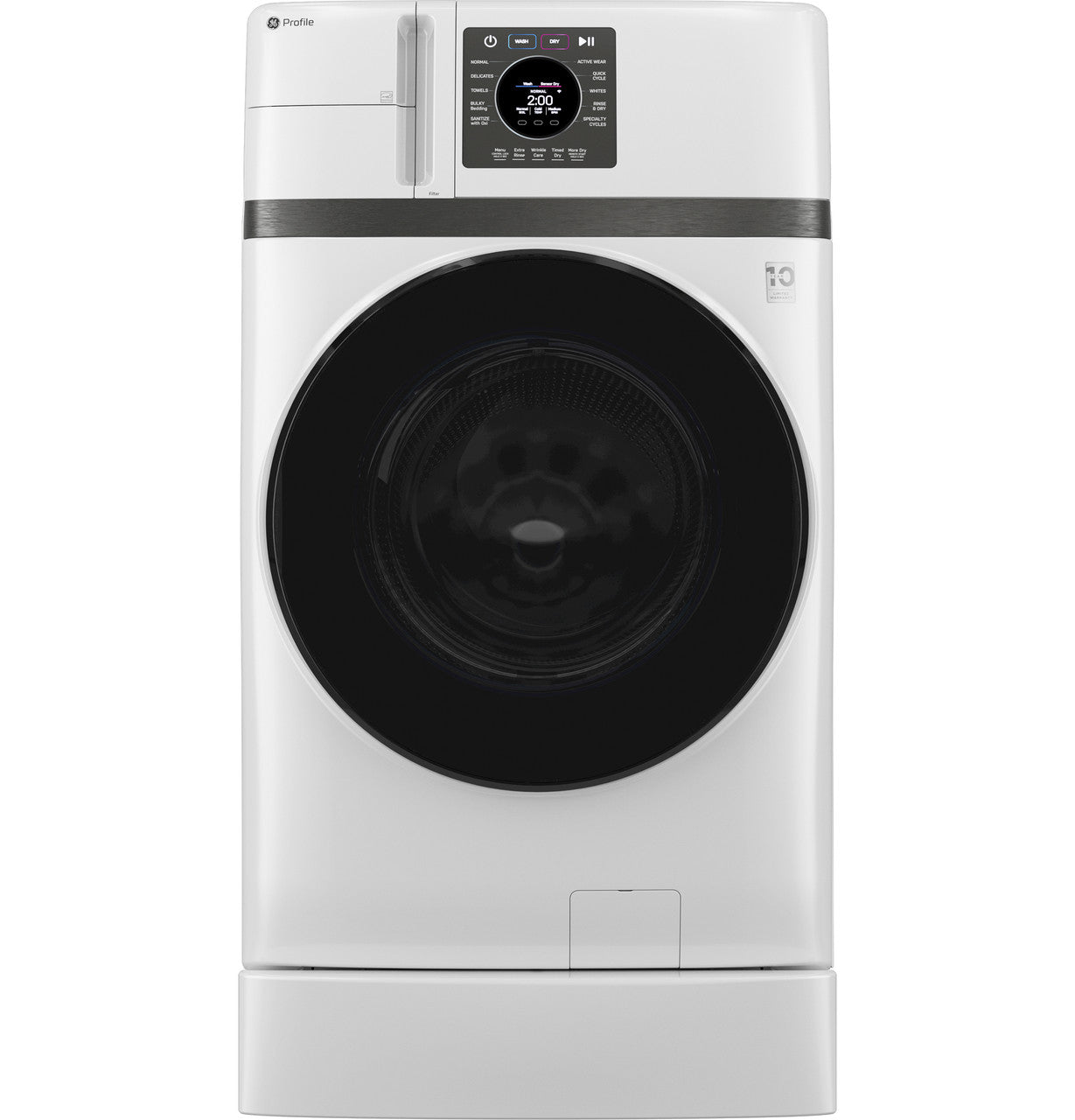 GE Profile 28 po Ensemble laveuse-sécheuse combinée à chargement frontal – Modèle PFQ83HSLWWW - Neuf/Boîte ouverte