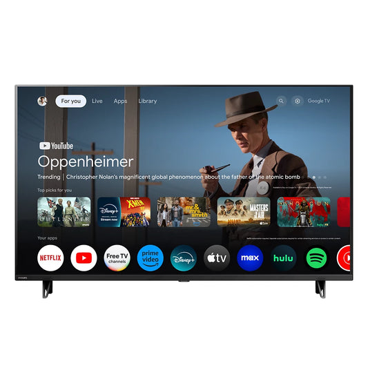 Philips 43" Classe – Série 7600 – Téléviseur 4K UHD HDR Intelligent avec Google TV – Modèle 43PUL7652/F7