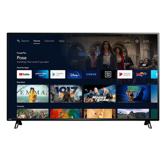 Philips 65" Classe – Série 5700 – Téléviseur DEL 4K UHD HDR Intelligent avec Roku TV – Modèle 65PFL5766/F7