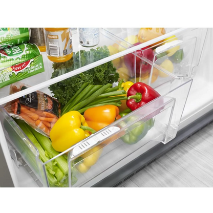 Whirlpool 18,2 pi³ Réfrigérateur à congélateur supérieur – Modèle WRT348FMES
