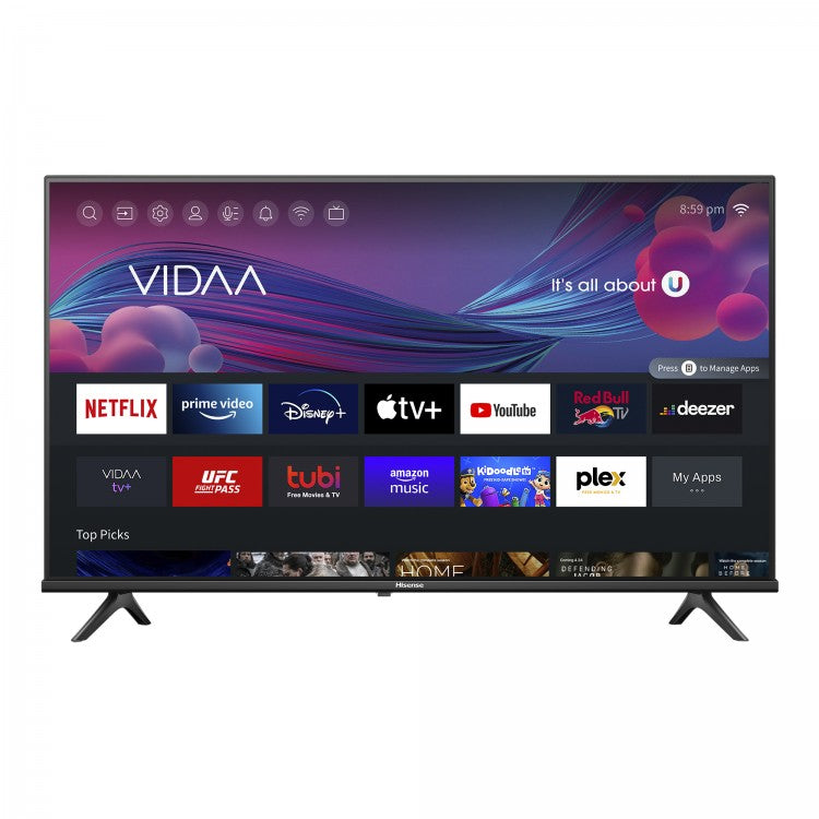 Hisense 50" Classe R6 – Téléviseur DEL 4K UHD HDR Intelligent avec Roku TV – Modèle 50R6030N
