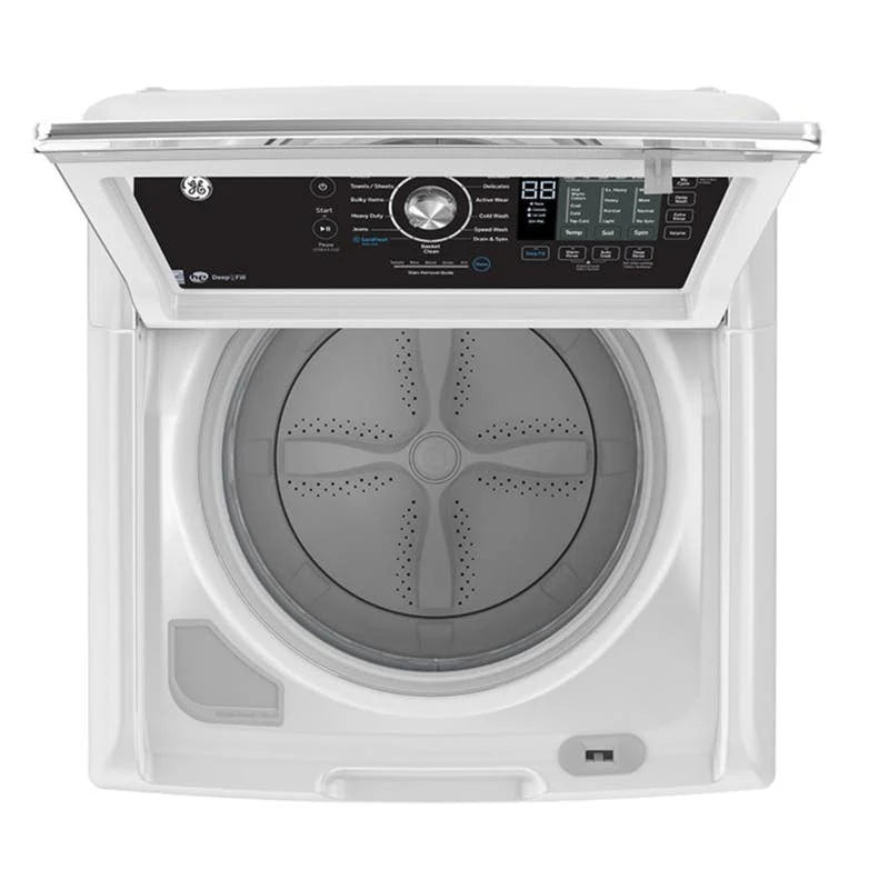 GE Laveuse 5,3 pi³ à chargement supérieur, 14 cycles – Modèle GTW681BMRWS