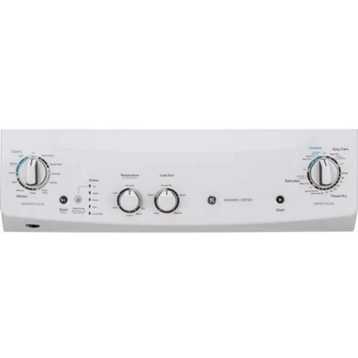 GE GUD27ESSMWW – Ensemble superposé laveuse 3,8 pi³ / sécheuse 5,9 pi³