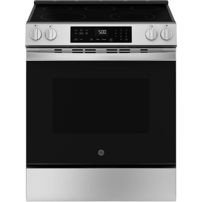 GE 30″ Cuisinière électrique encastrable – 5 zones, Crisp Mode – Modèle GRS500PVSS