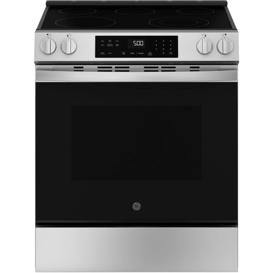 GE 30″ Cuisinière électrique encastrable – 5 zones, Crisp Mode – Modèle GRS500PVSS