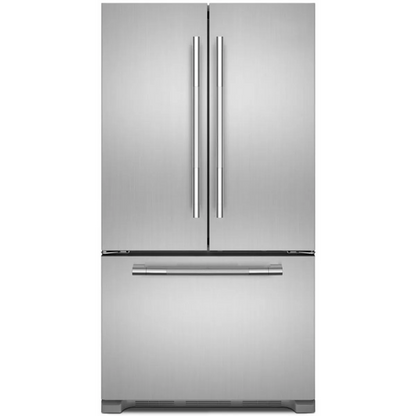 JennAir RISE 21,9 pi³ Réfrigérateur French Door profondeur comptoir – Modèle JFFCF72DKL