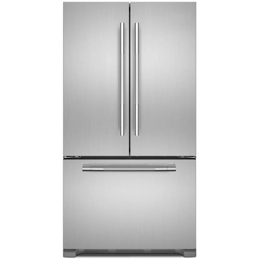 JennAir RISE 21,9 pi³ Réfrigérateur French Door profondeur comptoir – Modèle JFFCF72DKL