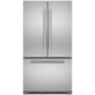 JennAir RISE 21,9 pi³ Réfrigérateur French Door profondeur comptoir – Modèle JFFCF72DKL