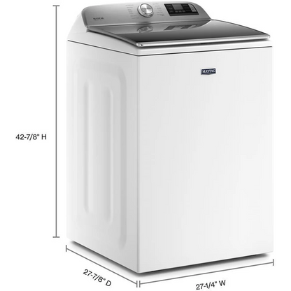 Maytag 5,3 pi³ Laveuse à chargement par le haut sans agitateur avec Wi-Fi – Modèle MVW7232HW