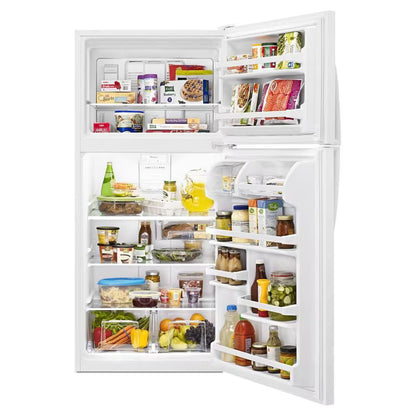 Whirlpool 18 pi³ Réfrigérateur à congélateur supérieur – Modèle WRT318FZDW